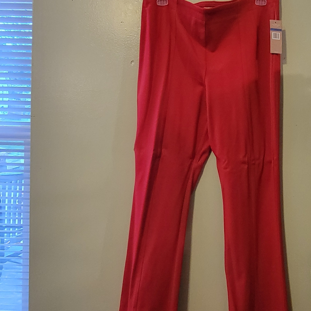 Elegant Red Women's Trousers